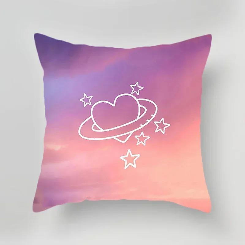 Watermelon Pattern Decorative Pillow Cover Car Sofa Square Cushion Pillow Cover