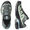 SALOMON X ULTRA 360 Slip Resistant Abrasion Resistant Low top Mountaineering Shoes Women's Green Gray L47742500