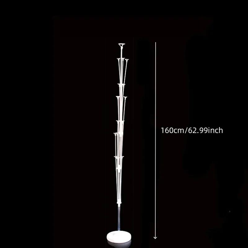 

Модный воздушный шар, столбик, палочка, клей, точка, насос, детский душ, детский день рождения, взрослые вечеринки, принадлежности, свадебное украшение As Picture