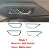 For Subaru Crosstrek XV  2024 2025 ABS Door Handle Water Cup Holder Front Armrest Side Air Vent Outlet Cover Accessory