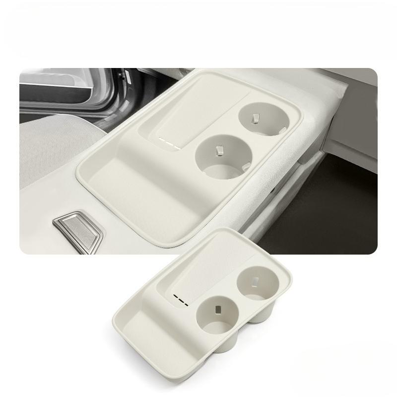 1pc For Haval Jolion MAX 2025 Second Generation Armrest Storage Box Wireless Water Filling Cup Silicone Pad Interior Accessories