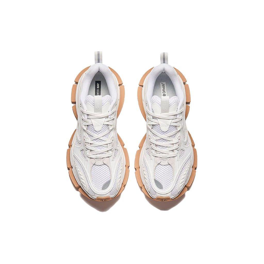 Anta Champion All-Weather Series Shock Absorbing Wear-Resistant Low-Top Casual Shoes Men Casual Shoes White 112428805A-1