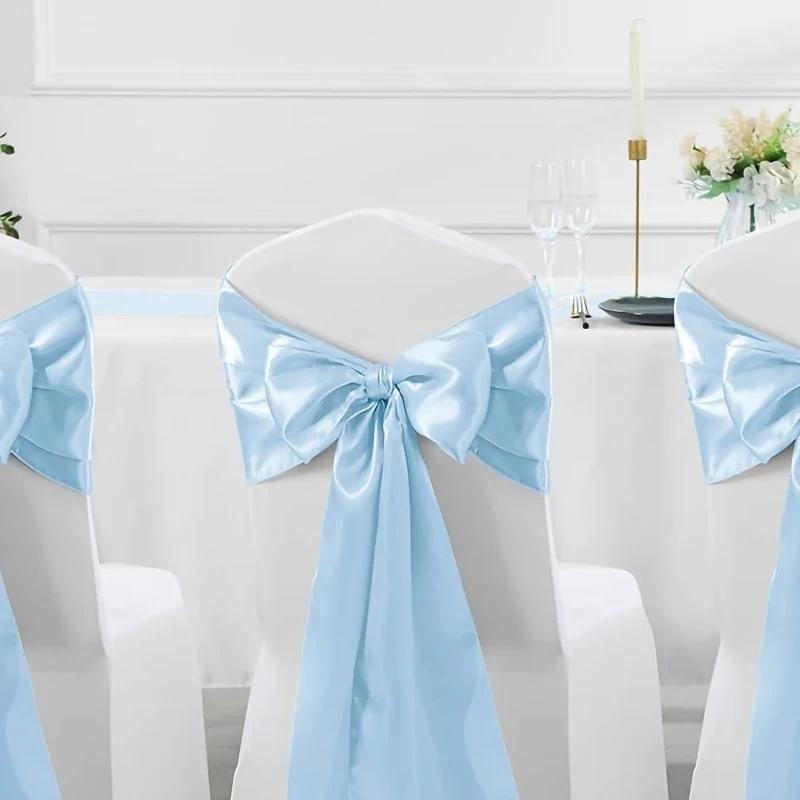 2-10PCS Satin Table Runner 30x275cm For Wedding Party Events Decoration Birthday Parties Banquets Decor Graduations Engagements