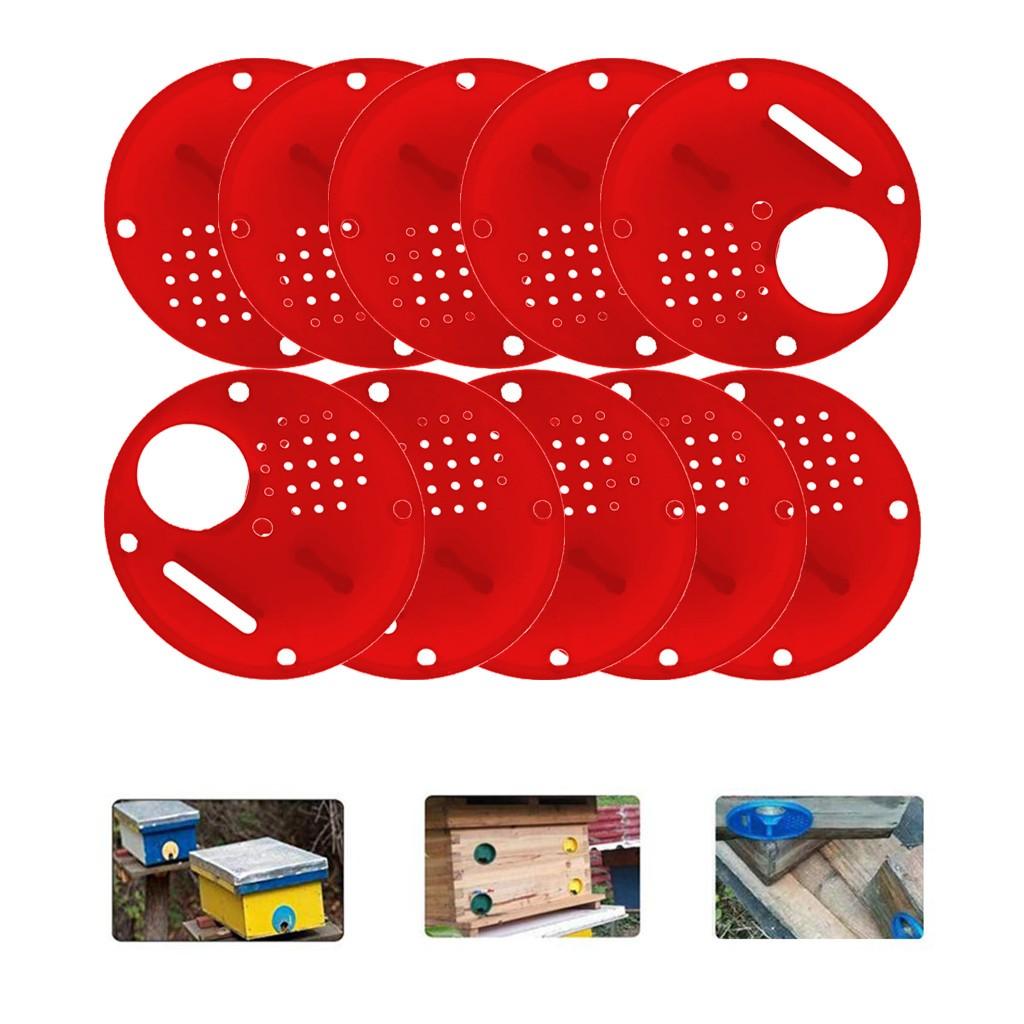 20pc Plastic Bee  Door / Entrance Disc / Bee Hive Nuc Box Entrance Gate Tool