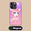 HSR Mem Glass MagSafe Mobile Phone Case for iPhone 17 16 15 14 13 12 11 Air Pro Max Plus Mini Colorful Cover