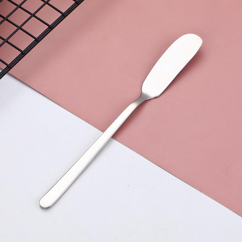 Korean Style Long Handle Stainless Steel Butter and Jam Knife