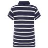 Lazy Jacks Womens/Ladies Striped Cotton Pique Polo Shirt