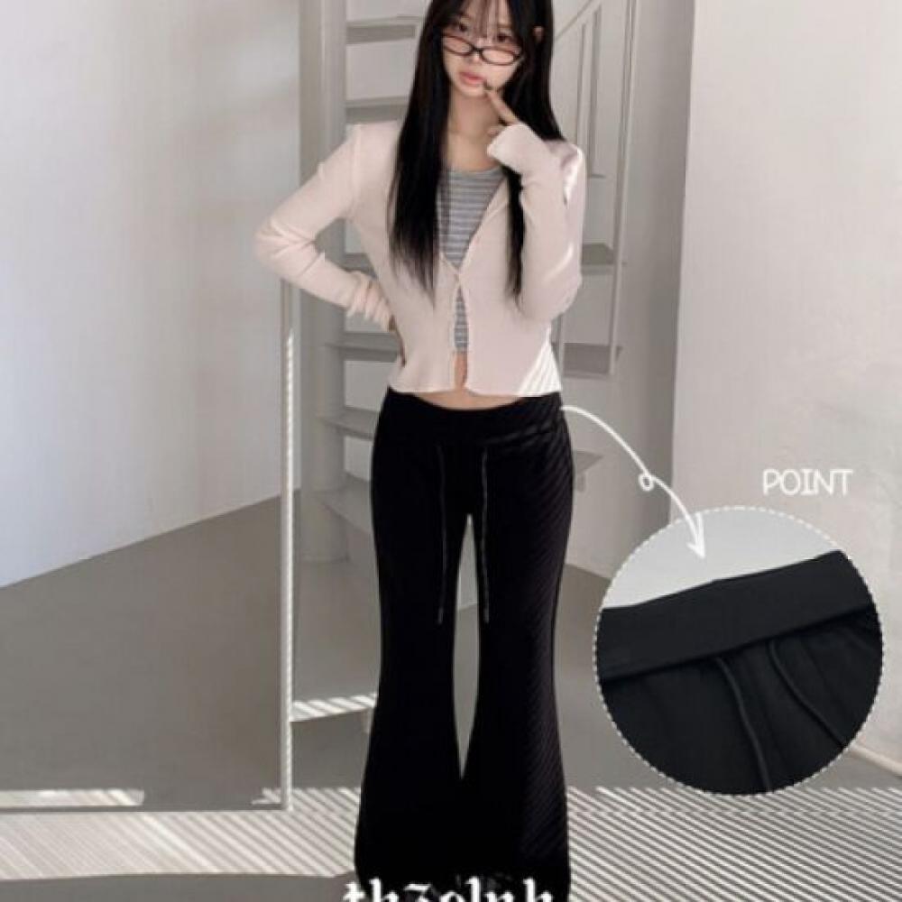The Pink Aaan Bootcut Training Pants