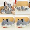 Creative Shark Dog Plush Toy With Soft Pp Cotton Filling For Kids Sleep Pillow Gift