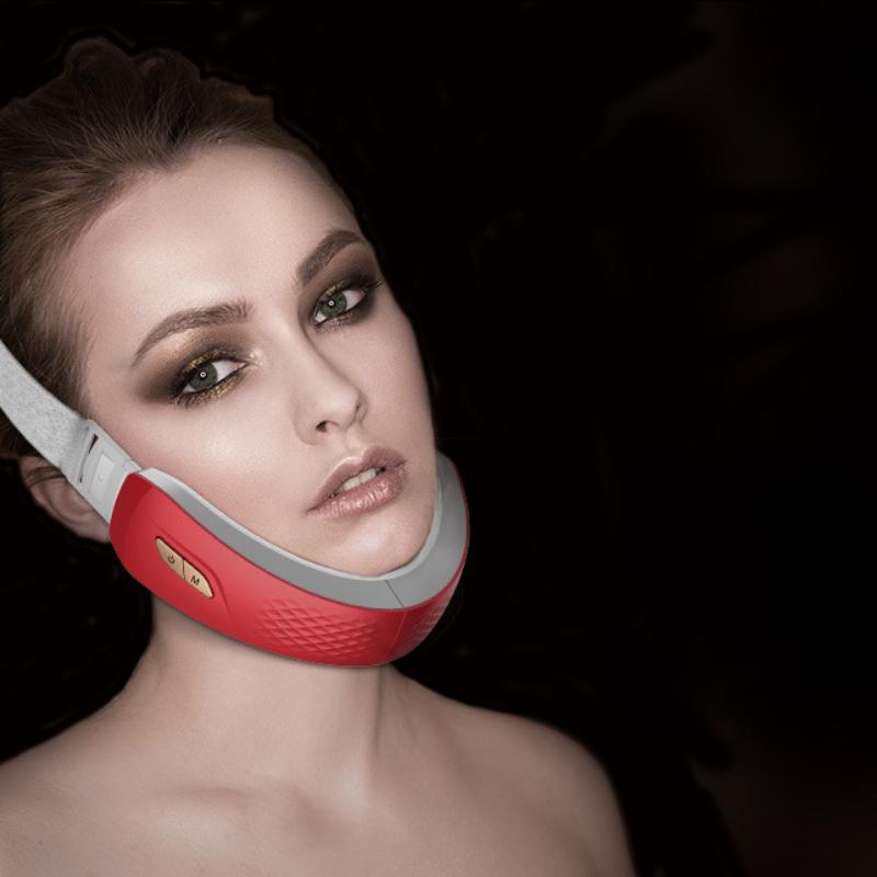 1Pc Intelligent V-face Instrument Micro-current Face Massagerremote Control Bluetooth Thin Chin Small Face Artifact Thin Face Instrument