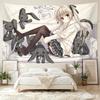 Aesthetic Anime Sora Bunny Girl Wall Tapestry Cute Flag Bedroom Cartoon Teen Tapestries Party Background Cloth Kawaii Home Decor