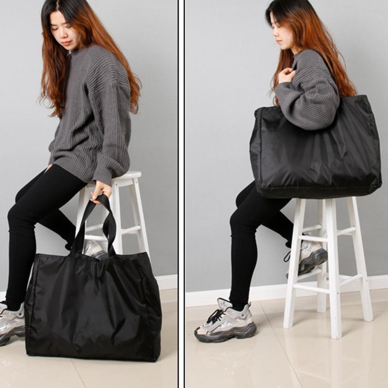 Women Men Reusable Large Capacity Grocery Totes Maternity Bag Washable Foldable Shopping Bags Outdoor Moving Bags