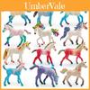 Unicorn Model Pvc Collection Kids Decorative Toy For Childrens Learning
