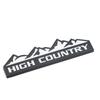 High Country Off-Road Logo Metal Emblem for Chevrolet, Jeep, Dodge, Ford