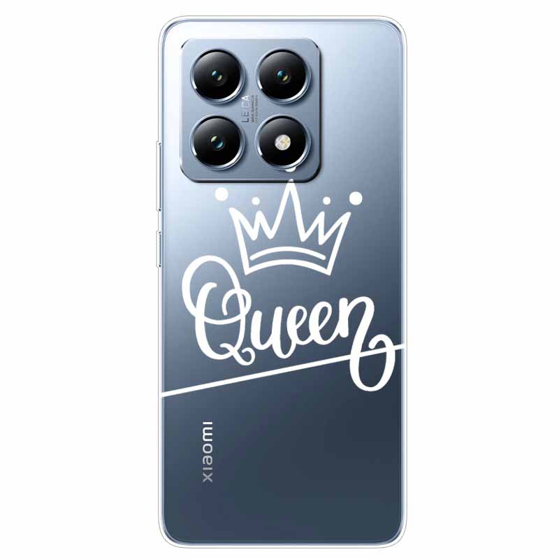 For Xiaomi 14T Case Transparent Cute Soft Silicone TPU Coque for Xiaomi 14t Pro Phone Cover Clear Capa Mi14T 14 t 14tPro Shells