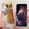 For Samsung Galaxy J2 Core 2018 Case SM-A260F Luxury Butterfly Tree Painted Cover Soft Slim Phone Case For Samsung J2 Core Shell