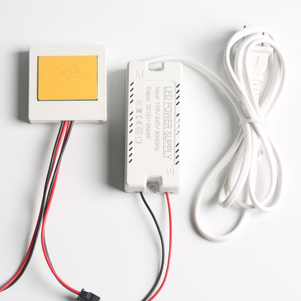 12V Touch Switch Sensor Three-speed Dimming Switch LED Stepless Color Dimmable Touch Sensor Hidden For Bathroom Mirror Lighting