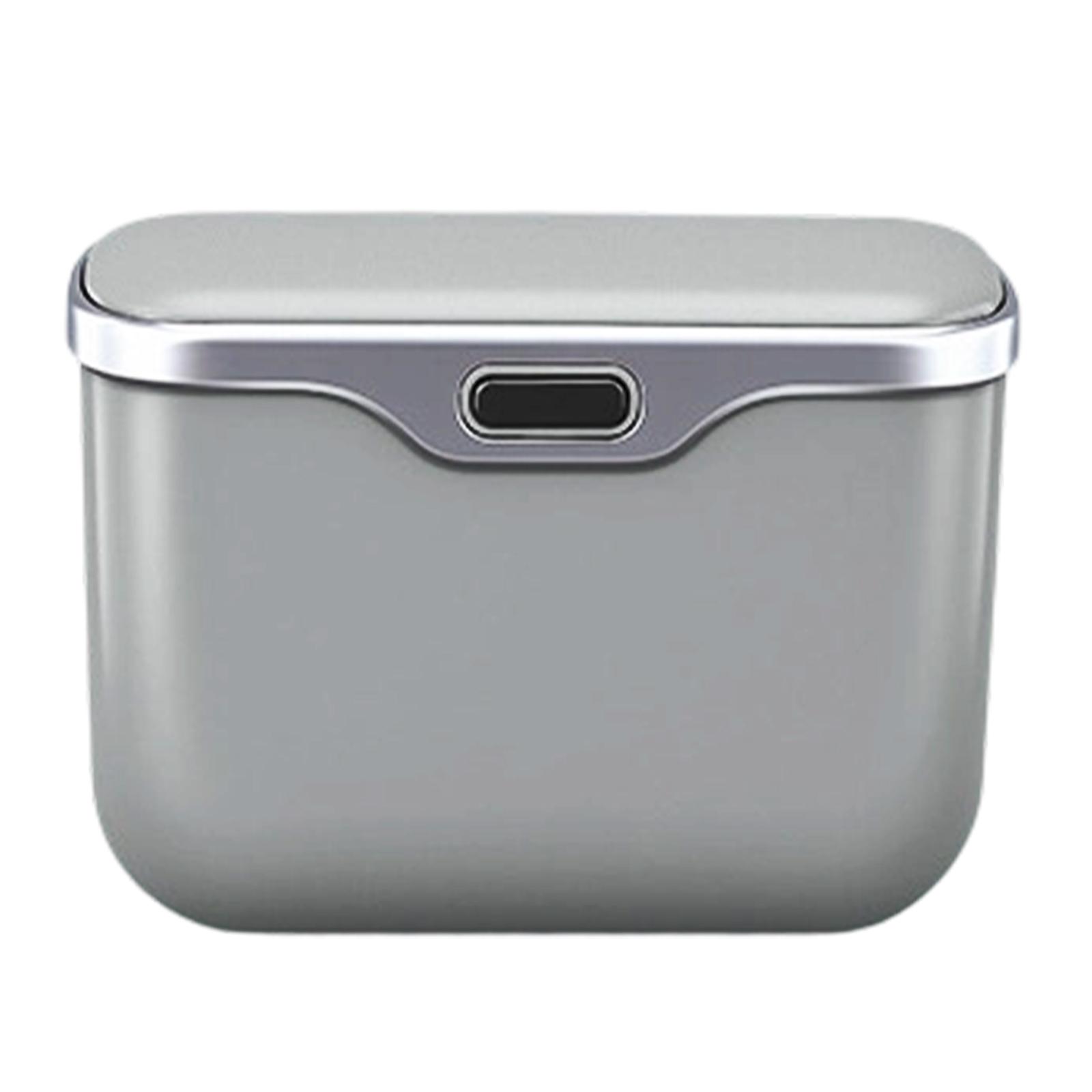 

Universal Plastic Automotive Trash Holder Waste Container Leakproof Dust Bin Storage Box For Simple Cleaning In Vehicles