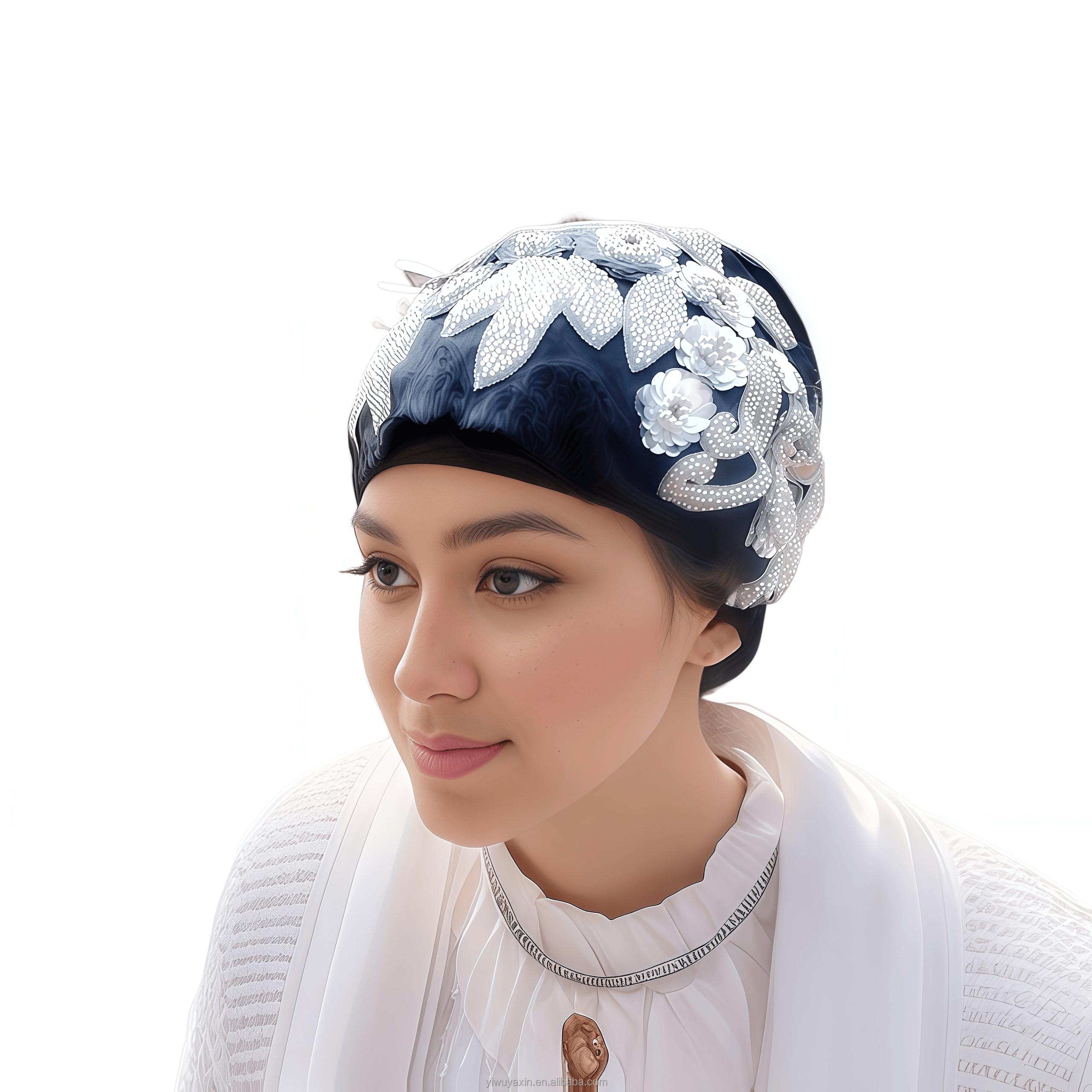 Muslim Women Underscarf Hijab Bonnet Turbans Head Scarf Caps Polyester-Cotton Breathable Eco-Friendly YASEEN Free size золотой