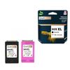 Remanufactured Ink Cartridges - QUALITONER - HP 305 XL - 2 Pieces - Black and Color - 650/450 Pages