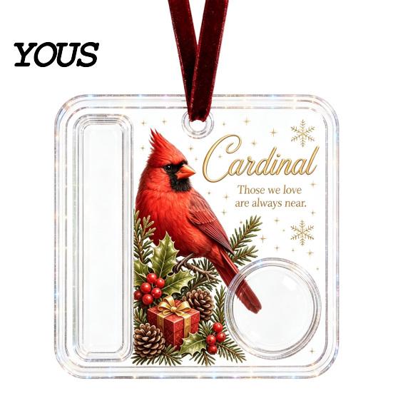 Buntes Hängendes Geldornament Weihnachts-Bargeldgeschenk-Ornament, Acryl-Feiertagshalter für Bargeld, Lustiger Weihnachtsmann Einzigartiges Familien-Schneemann-Engel-Elch Weihnachten