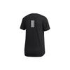 Adidas T Shirts Women's Black Crew Neck Moderate Straight Fit GC6649