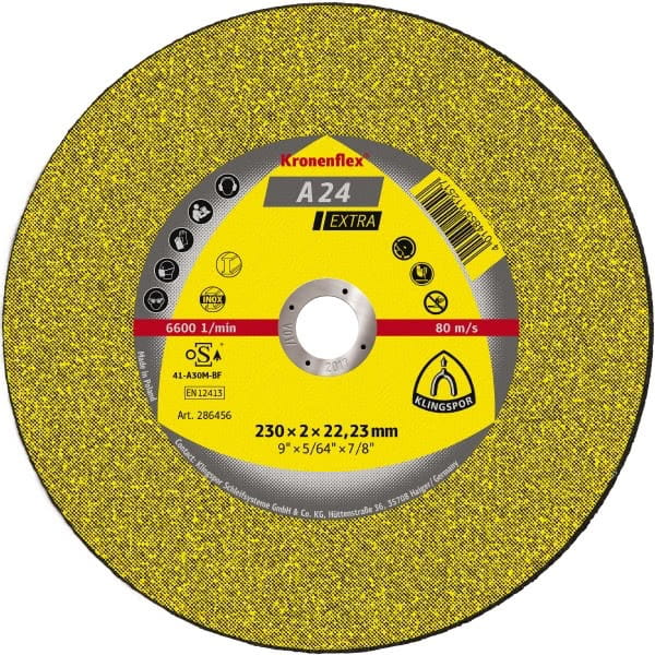 Klingspor Metal Cutting Disc 125Mm X 2.5Mm X 22.2Mm A24 Extra
