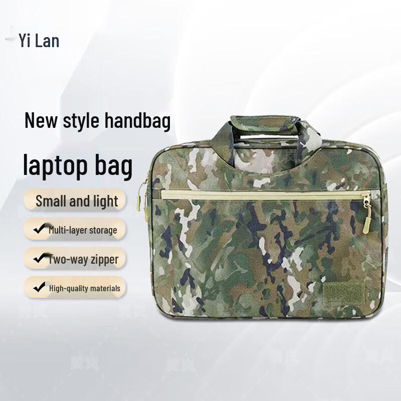 Yilan Camouflage Laptop Briefcase