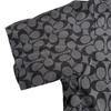 COACH T-Shirts Men's Black Crew Neck Moderate Straight Fit 89749-OY2