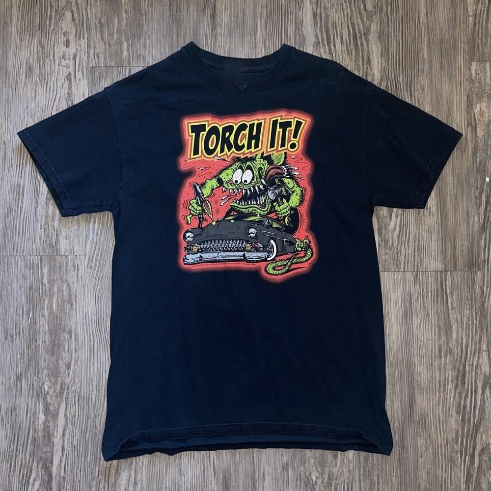 

2004 RAT FINK Ed Big Daddy Roth Tshirt Black Unisex Tee S to 345XL CB165 Unisex T-Shirt XXXXL