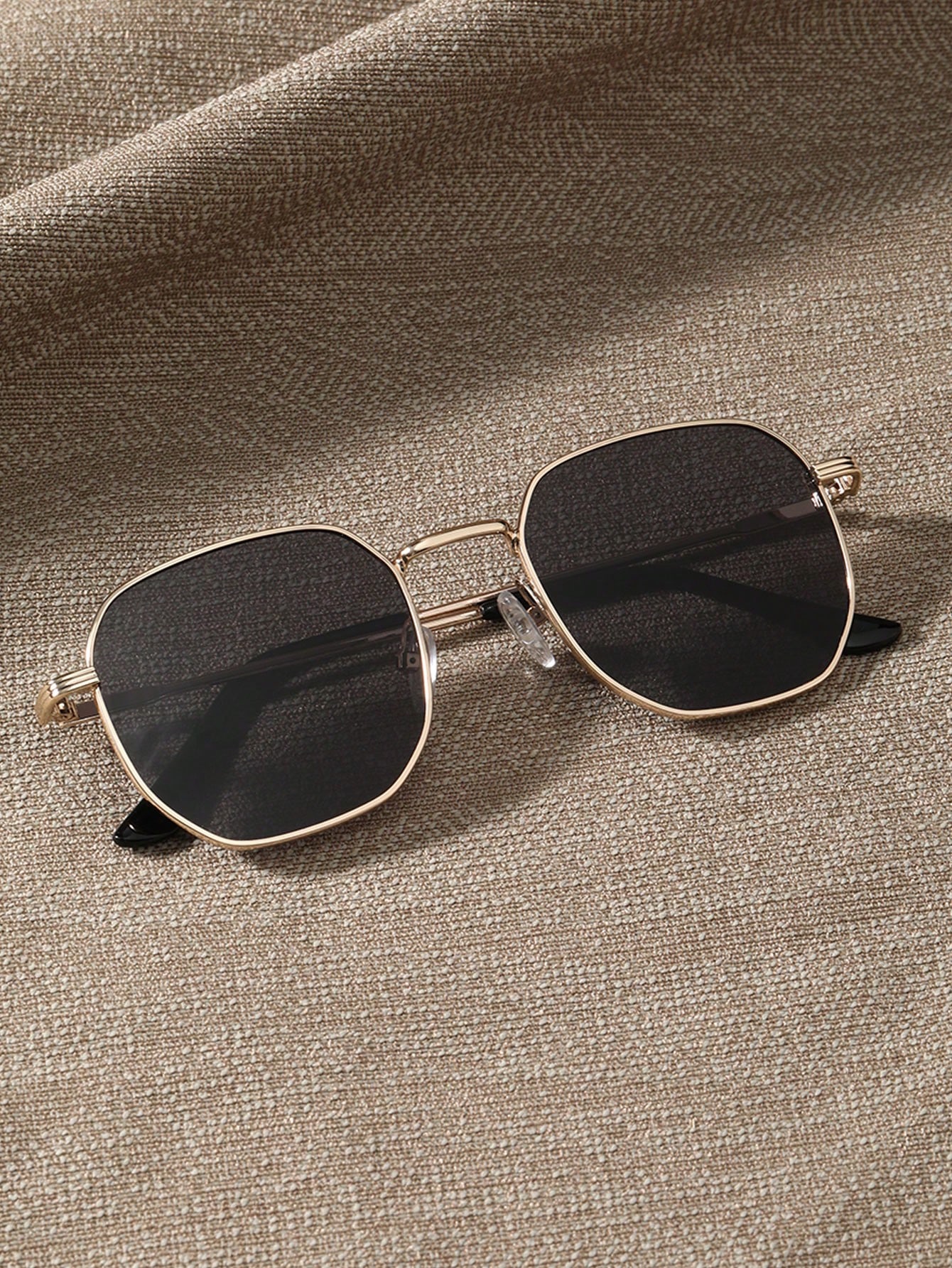 

1 шт/2 шт модные геометрические металлические солнцезащитные очки для женщин и мужчин повседневные очки аксессуары для очков.