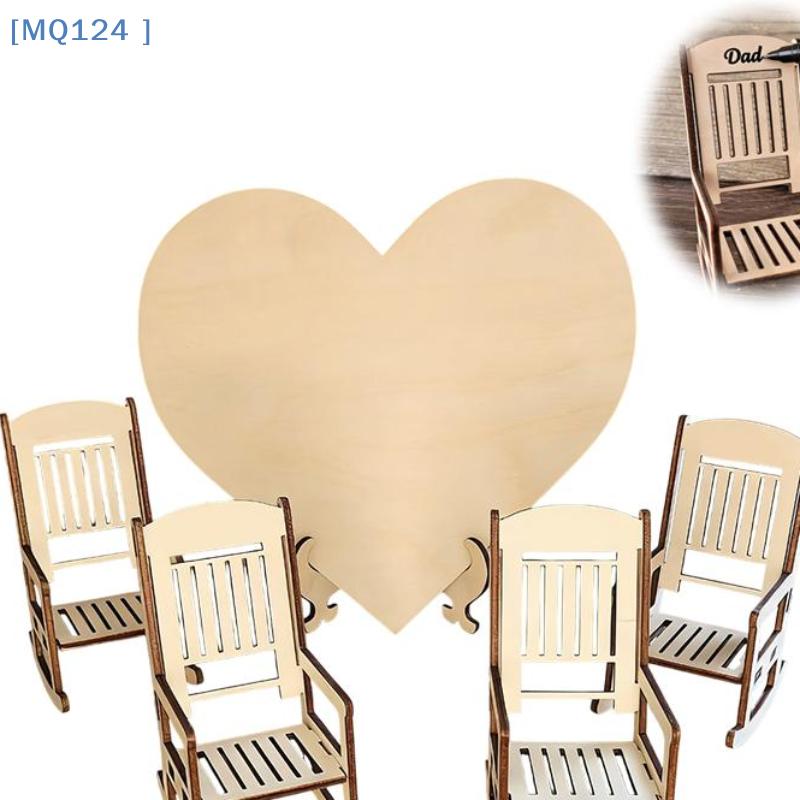 Graduation Wedding Memorial Sign Our Loved Ones Remembrance Memorial Sympathy Gift Wooden Plaque With Chairs
