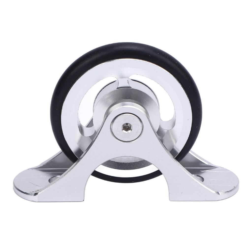 Bike Mudguard Bearing Easy Wheel Lightweight Aluminum Alloy Bike Mudguard Push Wheel for Folding