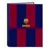 4-ring Binder - Safta - F.C. Barcelona 1st Team 25/26 - 26.5x33 Cm - Blue/burgundy - Hardcover