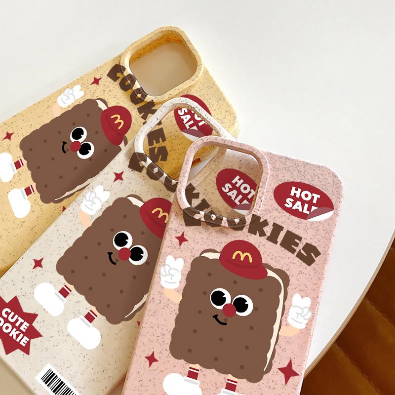 Mobile Phone Cases for iPhone 11 13 XR 15 Pro Max 12 14 Pro Max Case iPhone 16 7 Plus 8 Plus XS Max Degradable and Environmentally Friendly Anti-fall