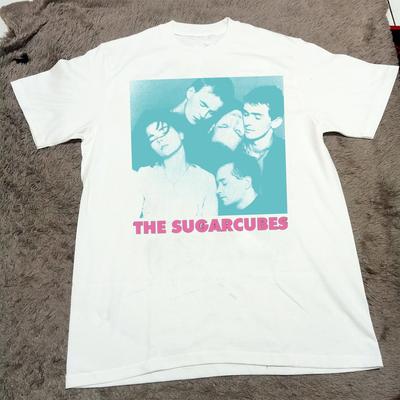 The Sugarcubes Bandmitglieder Weißes T-Shirt Baumwolle Unisex