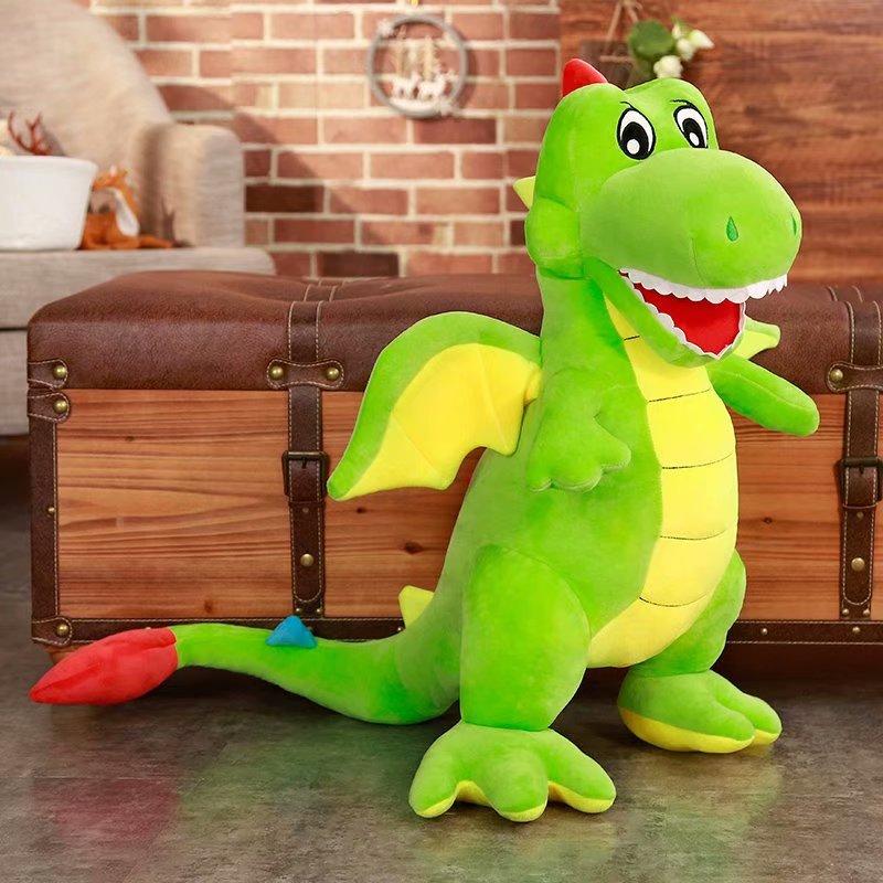 Simulation Dinosaur Plush Playthings Gentle Hobbies Cartoon Pillows Tyrannosaurus Stuffed Toy Doll Birth Date Present
