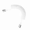 ABS Spring Flexible Shower Hose for Water Plumbing Toilet Bidet Sprayer Gun Bathroom