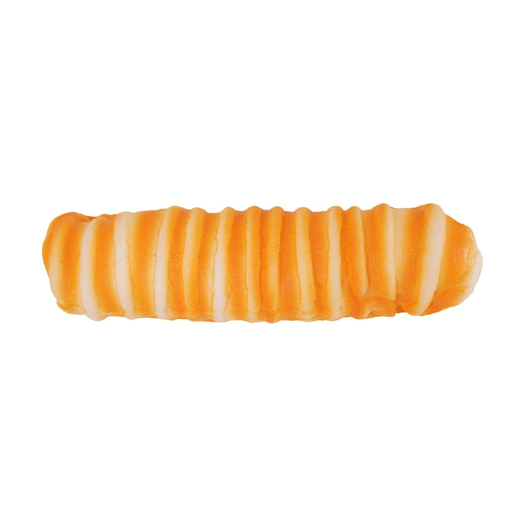 Slow- Caterpillar Bread Model, Realistic Food Toy, Soft And Bouncy Bread, Stress Relief Toy, Squeezeable Toy, Photography Prop.