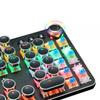820A Retro Punk Luminous Mechanical Gaming Keyboard