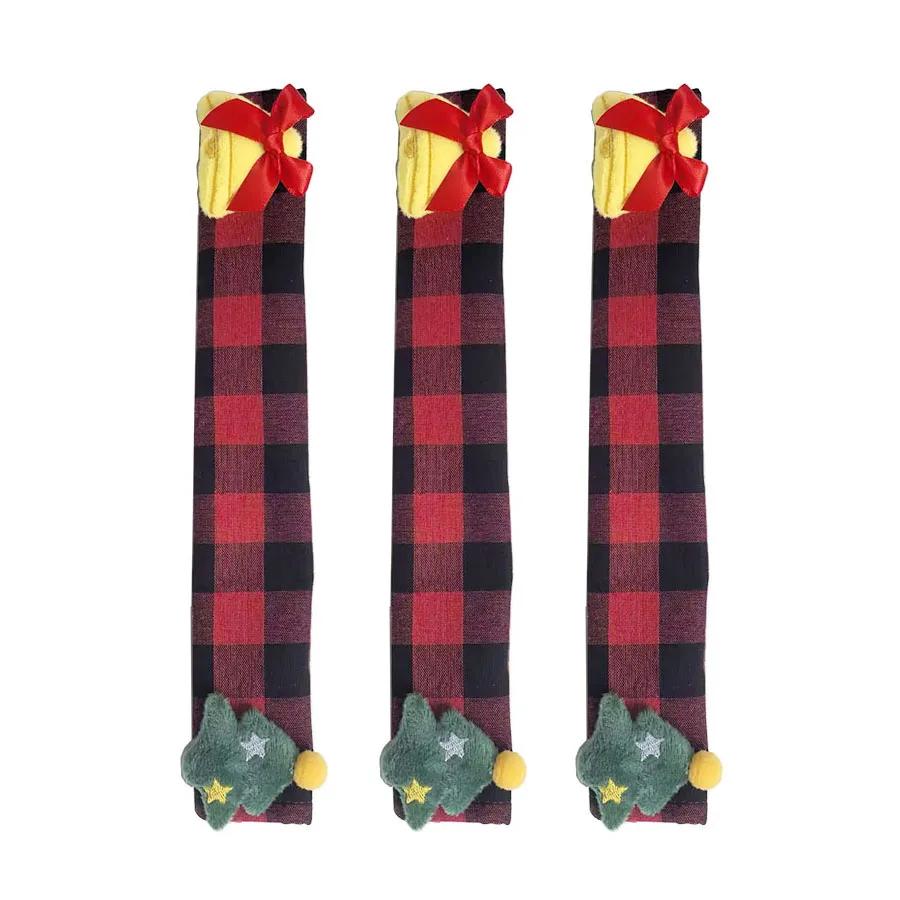 Non Woven Fabric Fridge Door Handle Covers with Easy Installation Strap Suitable for Multiple Appliance Handles