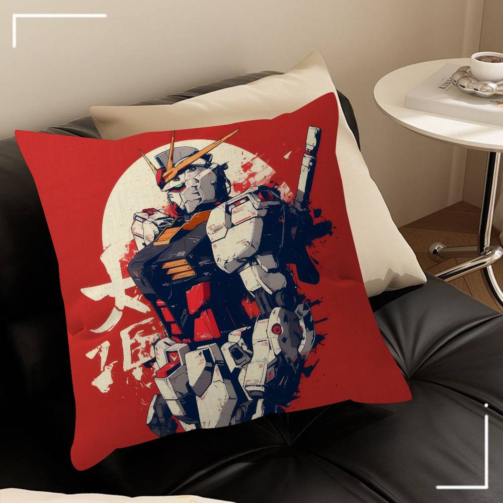 Anime cool g-g-GUNDAM classic  Maple Design Cushion Cover Happy Autumn Harvest decor Holiday Decorati Pillow Cover