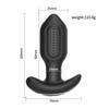 360 Rotation Butt Plug Vibrator App Control Anal Massage Vibrating Wireless Bluetooth Butt Sex Toys for Men Women Adult Product