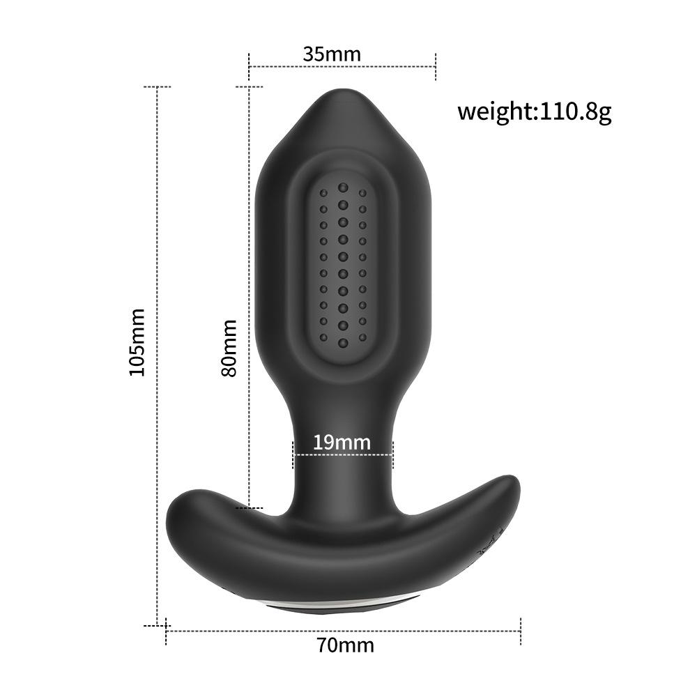 360 Rotation Butt Plug Vibrator App Control Anal Massage Vibrating Wireless Bluetooth Butt Sex Toys for Men Women Adult Product