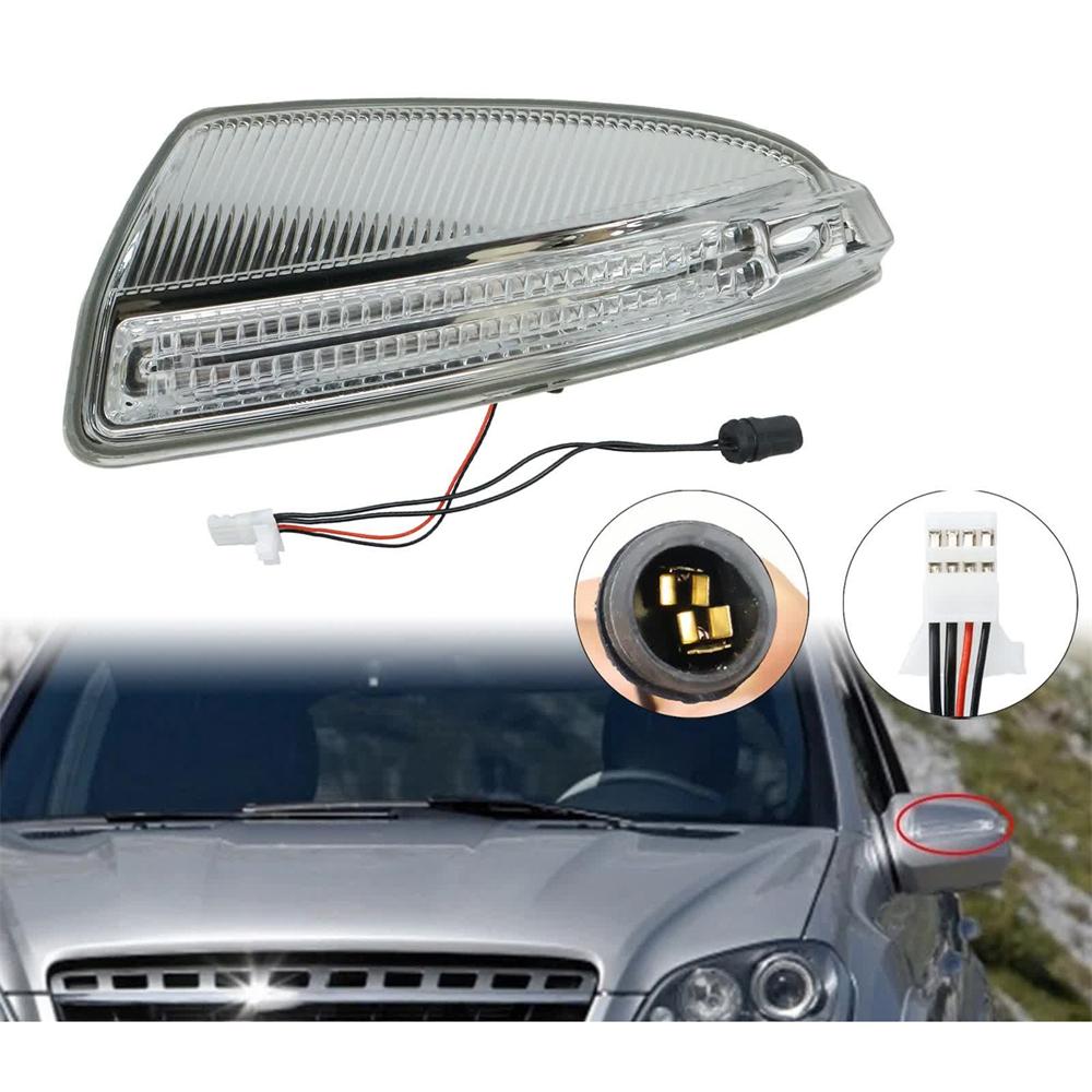 Left Door Side Mirror Turn Signal Light fits For Mercedes-Benz W164 ML350 ML550