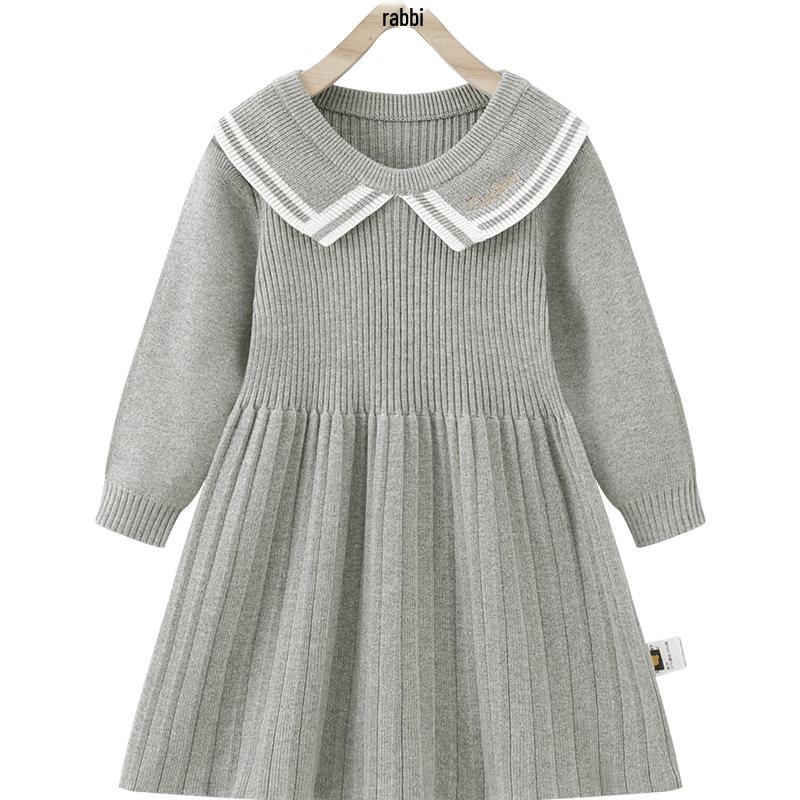 

Labby Girls Winter Knit Dress 100