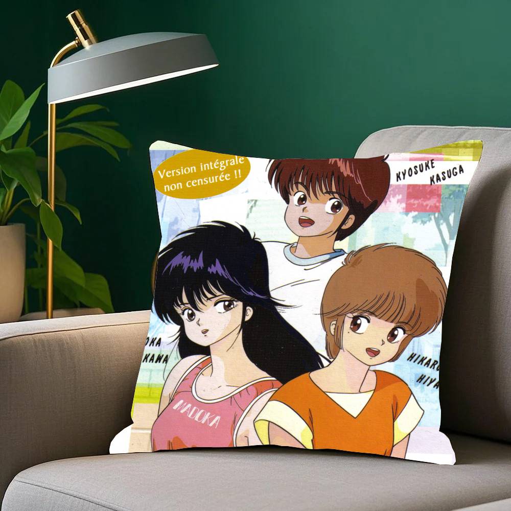 ANIME K-Kimagure Orange Road Pillow Case Home Decor Throw For Sofa Bed Car Room Decor Gift Idea