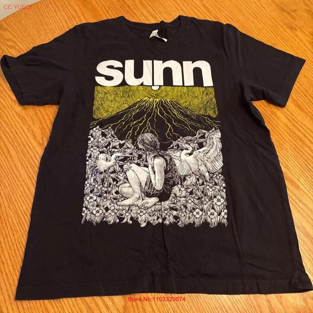 SUNN O Band Let There Be Drone 1 Sided T Shirt Concert S 5XL TR636 vintage Washed streetwear fashion Unisex