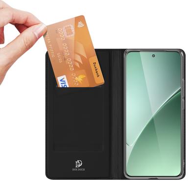 For Xiaomi 15 Pro Case DUX DUCIS Skin Pro Series Leather Stand Cover Card Holder