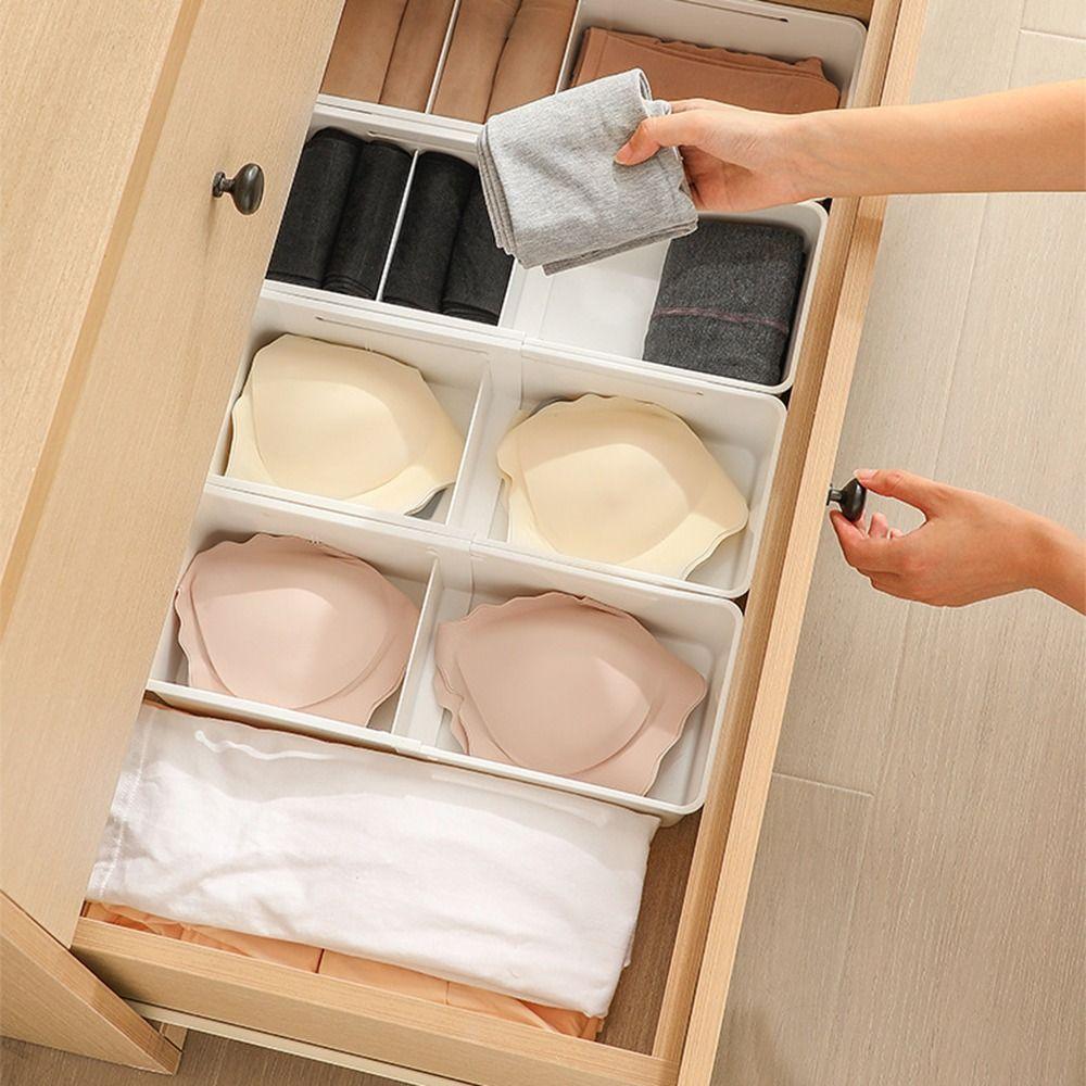 Large Capacity Retractable Storage Box Cosmetics Box  for Stationery Medicine Sundries Separation
